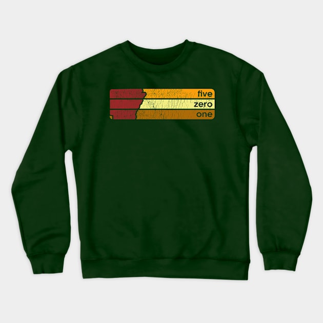 501 - Retro Lines Crewneck Sweatshirt by rt-shirts